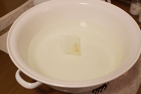 しょうがの足湯の作り方2